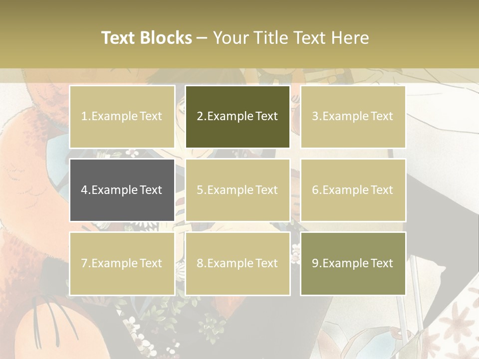 A Couple Of People That Are Holding A Teddy Bear PowerPoint Template