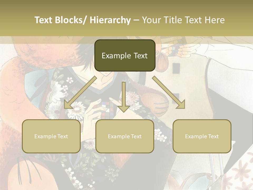 A Couple Of People That Are Holding A Teddy Bear PowerPoint Template