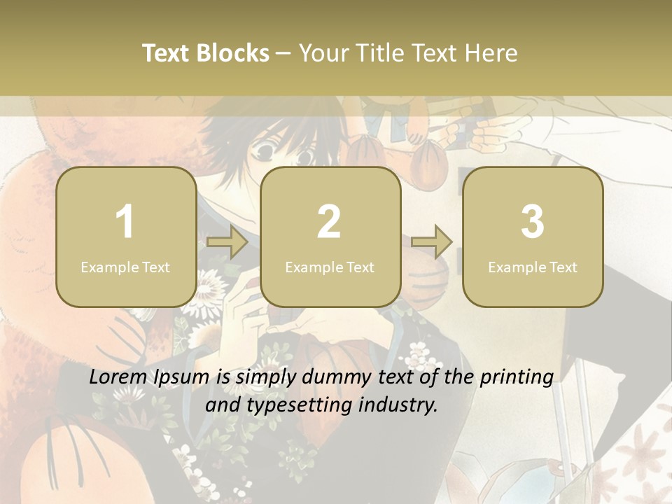 A Couple Of People That Are Holding A Teddy Bear PowerPoint Template