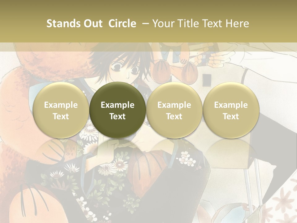 A Couple Of People That Are Holding A Teddy Bear PowerPoint Template