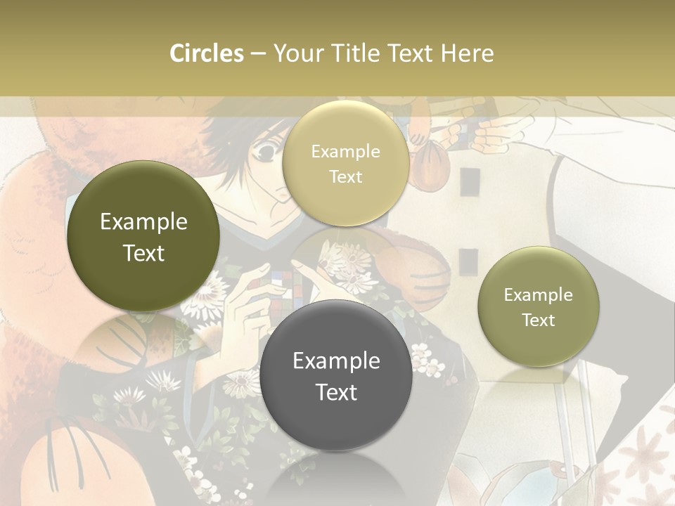 A Couple Of People That Are Holding A Teddy Bear PowerPoint Template