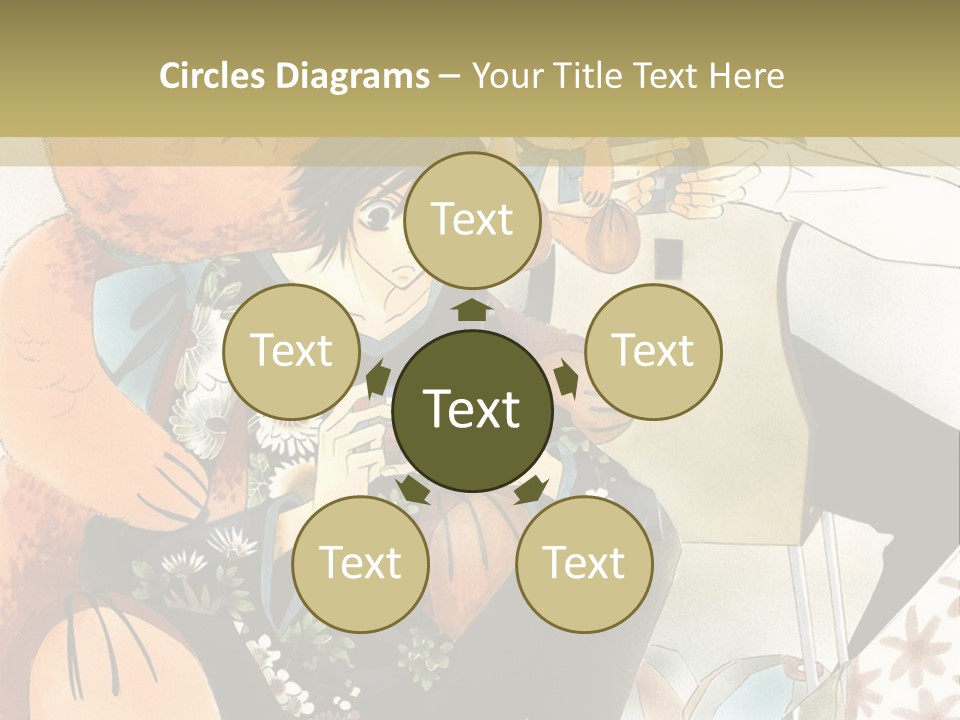 A Couple Of People That Are Holding A Teddy Bear PowerPoint Template