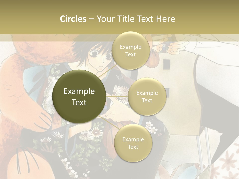 A Couple Of People That Are Holding A Teddy Bear PowerPoint Template