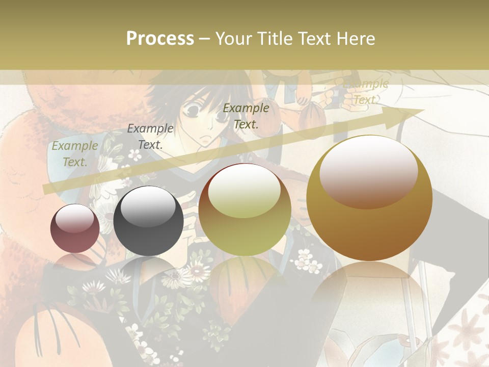 A Couple Of People That Are Holding A Teddy Bear PowerPoint Template