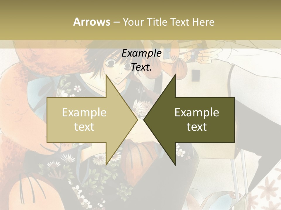 A Couple Of People That Are Holding A Teddy Bear PowerPoint Template