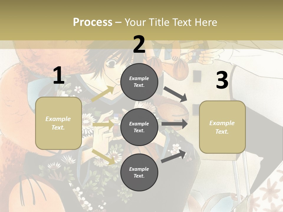 A Couple Of People That Are Holding A Teddy Bear PowerPoint Template