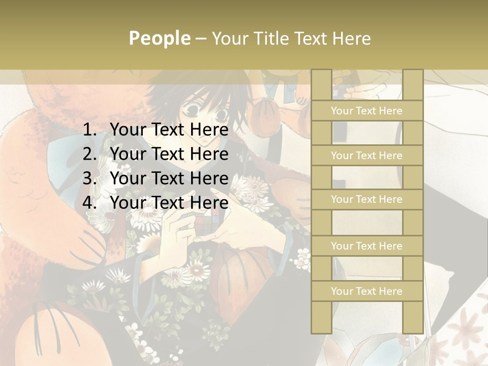 A Couple Of People That Are Holding A Teddy Bear PowerPoint Template