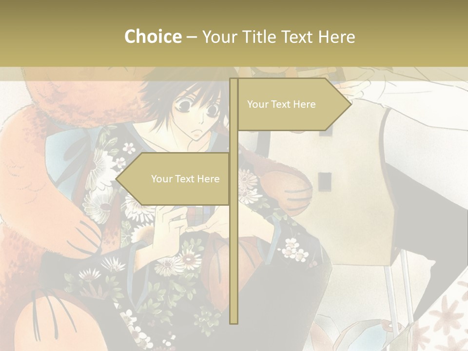 A Couple Of People That Are Holding A Teddy Bear PowerPoint Template