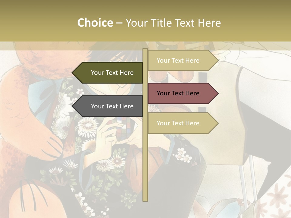 A Couple Of People That Are Holding A Teddy Bear PowerPoint Template