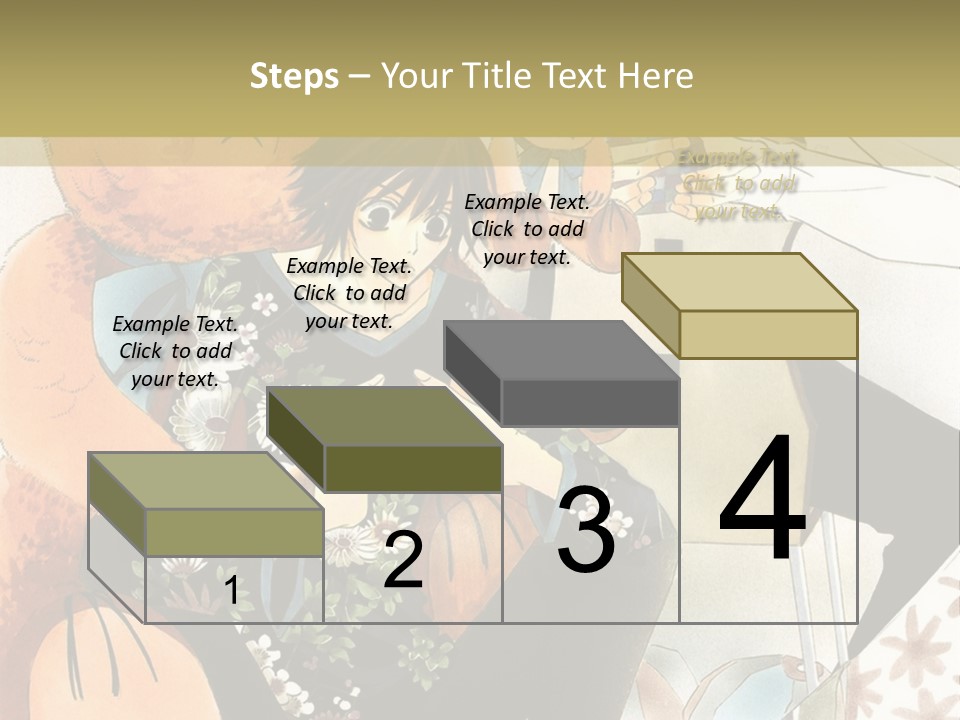A Couple Of People That Are Holding A Teddy Bear PowerPoint Template