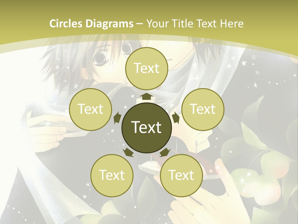 A Couple Of People That Are Hugging Each Other PowerPoint Template