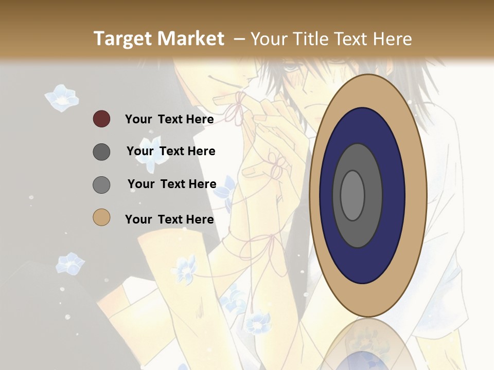 A Couple Of People Sitting Next To Each Other PowerPoint Template