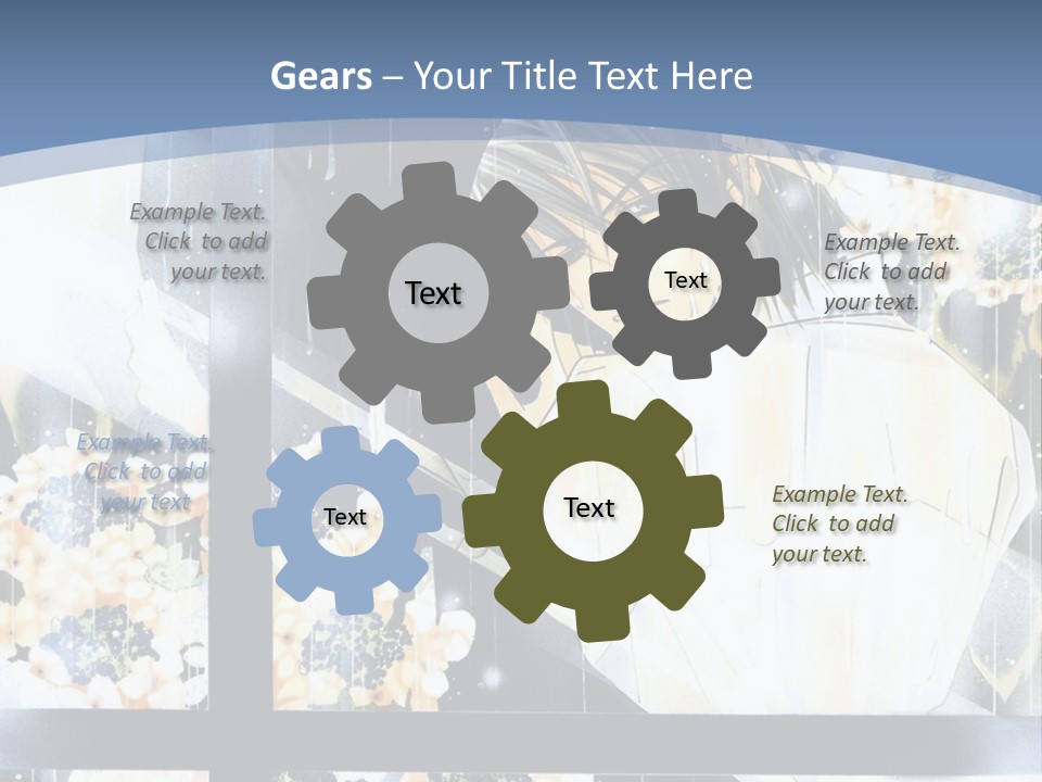 A Couple Kissing In Front Of A Window PowerPoint Template