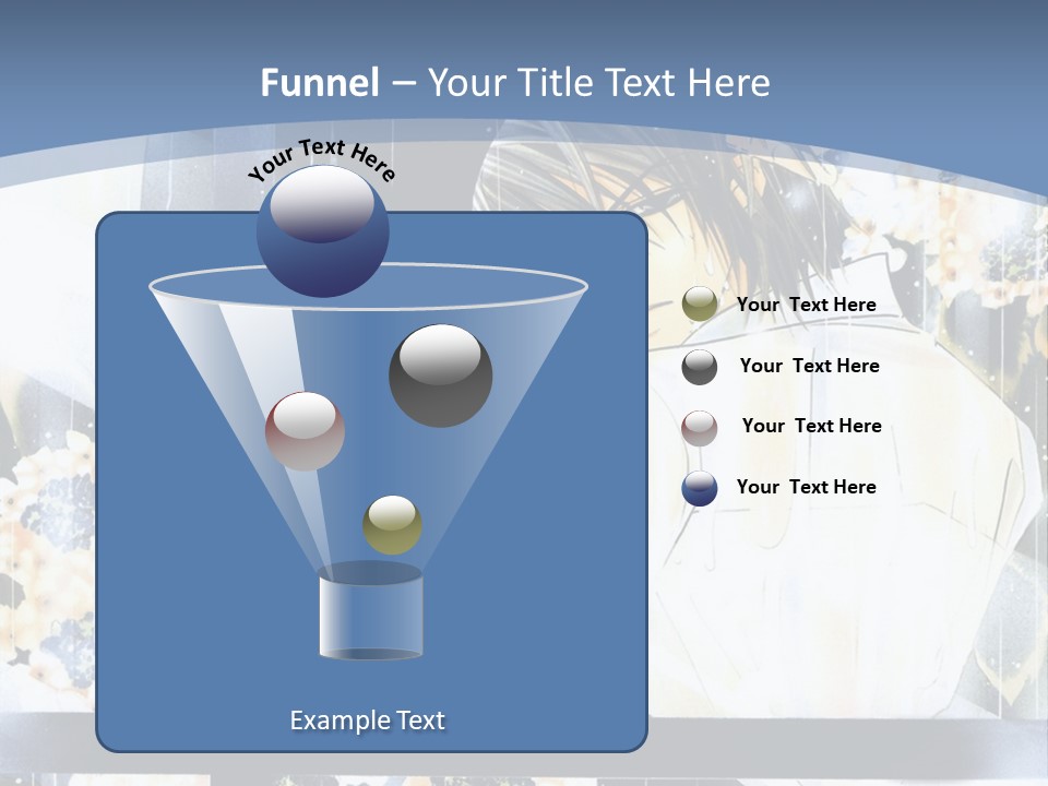 A Couple Kissing In Front Of A Window PowerPoint Template