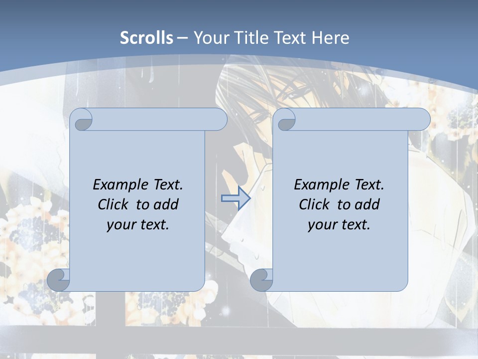 A Couple Kissing In Front Of A Window PowerPoint Template