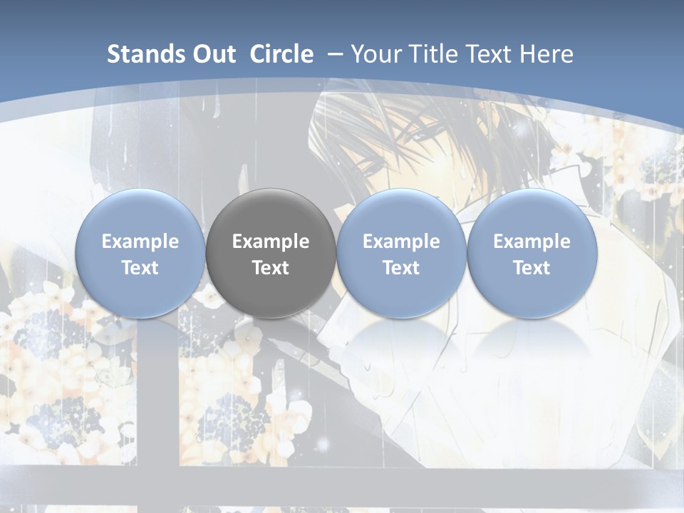 A Couple Kissing In Front Of A Window PowerPoint Template