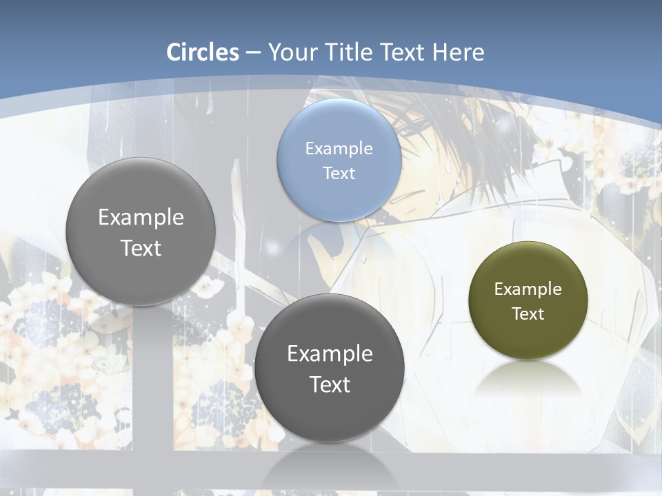 A Couple Kissing In Front Of A Window PowerPoint Template