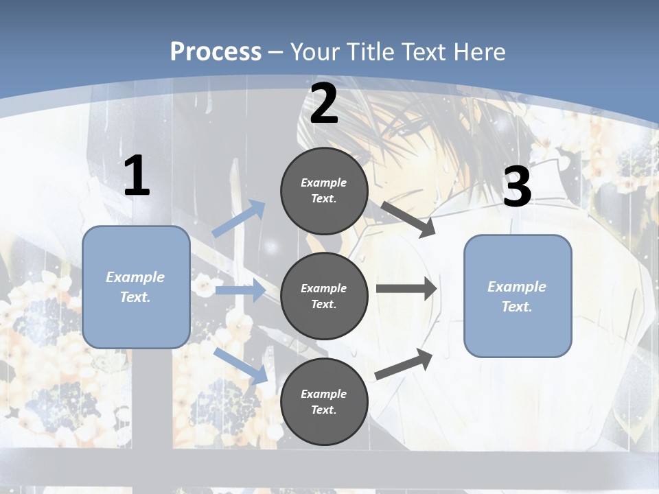 A Couple Kissing In Front Of A Window PowerPoint Template