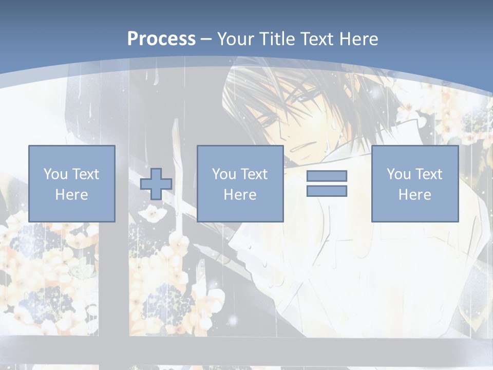 A Couple Kissing In Front Of A Window PowerPoint Template