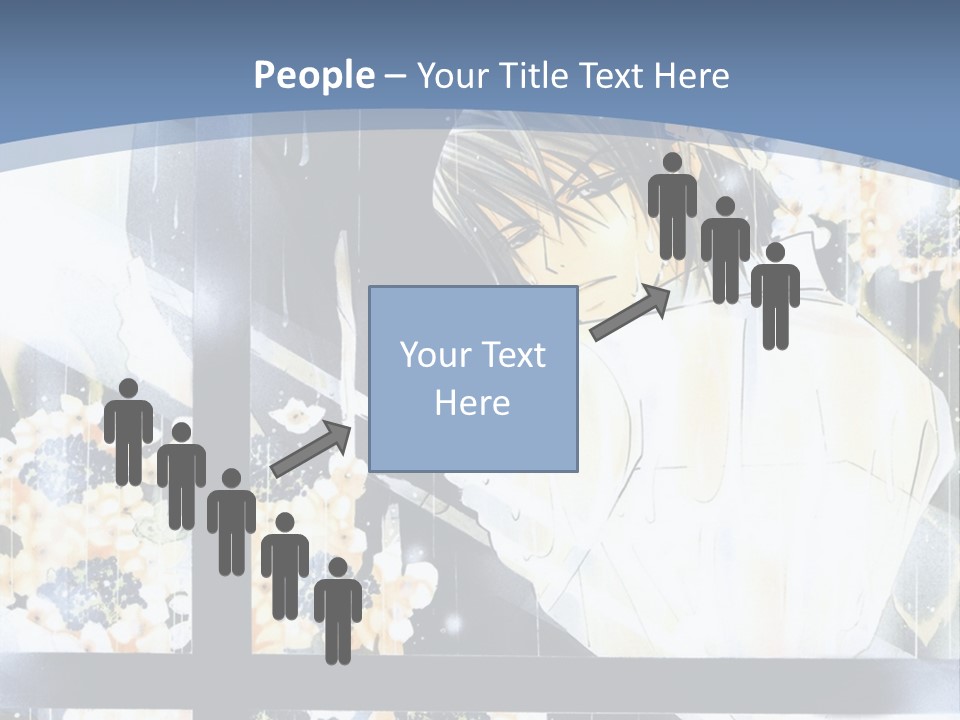 A Couple Kissing In Front Of A Window PowerPoint Template