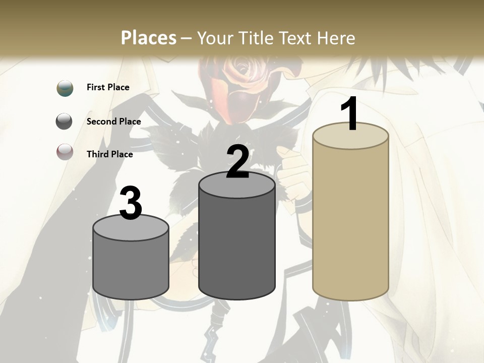 A Couple Of People With A Rose In Their Hand PowerPoint Template