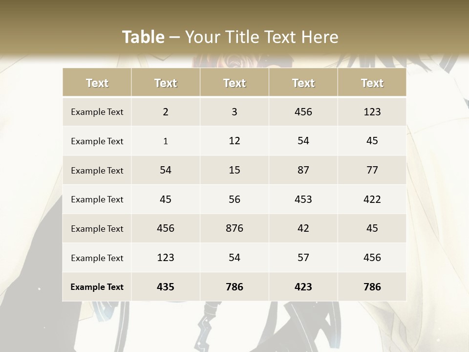 A Couple Of People With A Rose In Their Hand PowerPoint Template