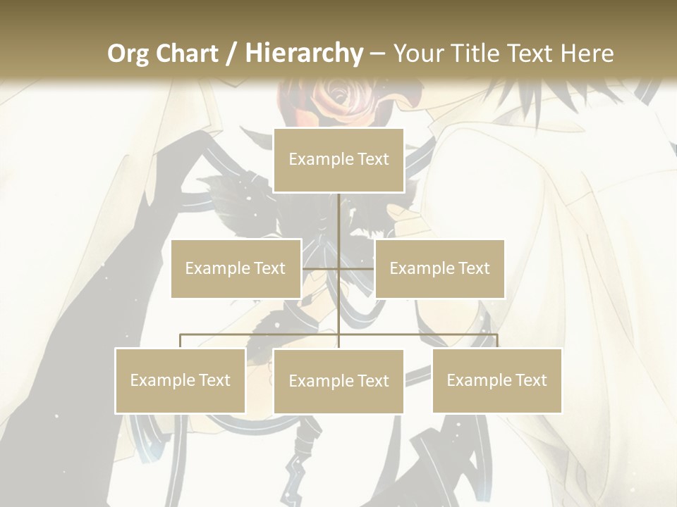 A Couple Of People With A Rose In Their Hand PowerPoint Template