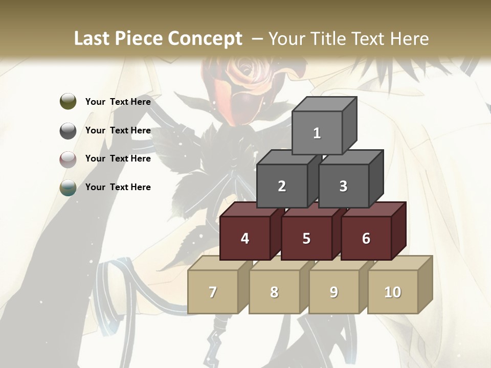 A Couple Of People With A Rose In Their Hand PowerPoint Template