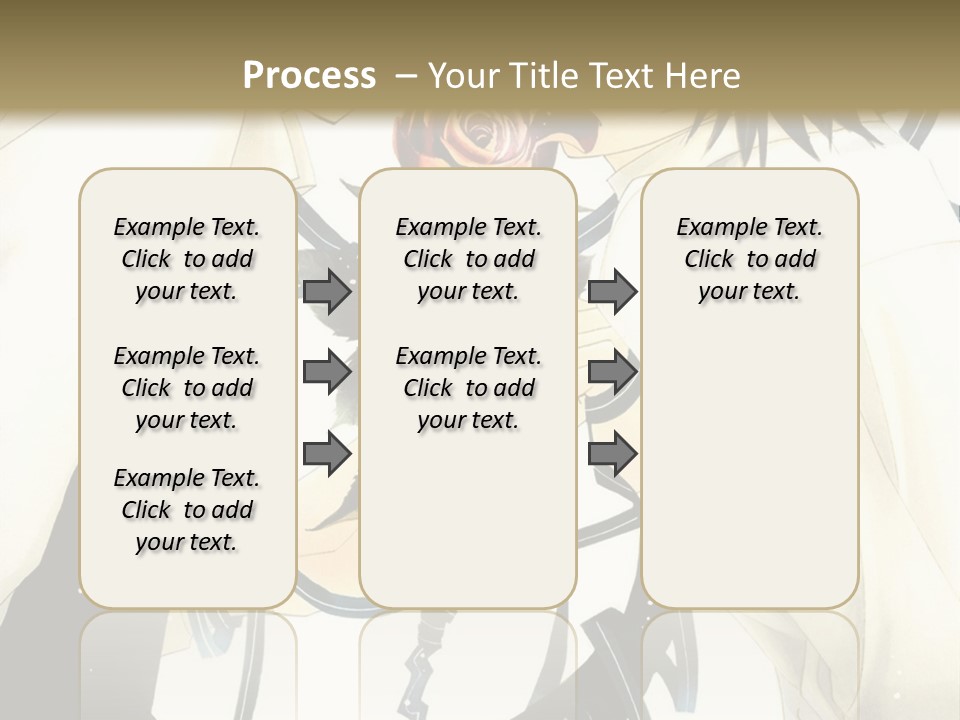 A Couple Of People With A Rose In Their Hand PowerPoint Template