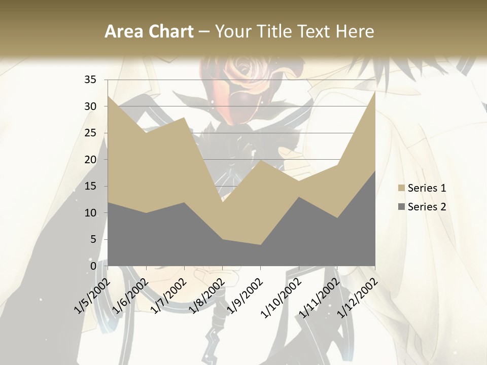 A Couple Of People With A Rose In Their Hand PowerPoint Template