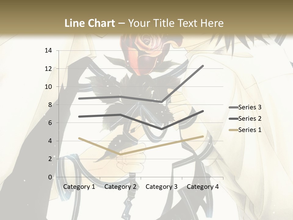 A Couple Of People With A Rose In Their Hand PowerPoint Template