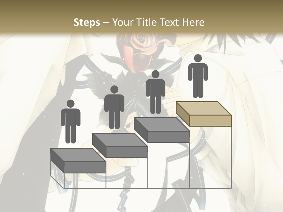 A Couple Of People With A Rose In Their Hand PowerPoint Template