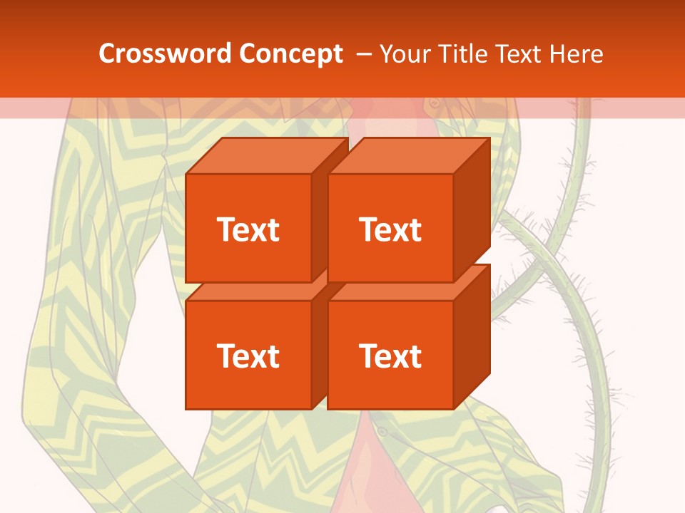 A Woman With A Flower In Her Hand Powerpoint Template PowerPoint Template