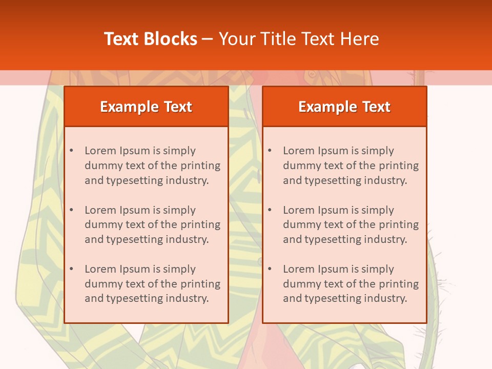 A Woman With A Flower In Her Hand Powerpoint Template PowerPoint Template