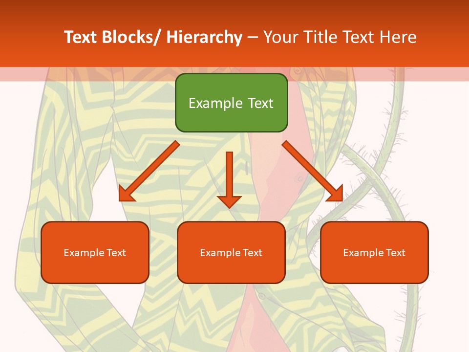 A Woman With A Flower In Her Hand Powerpoint Template PowerPoint Template