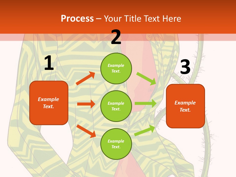 A Woman With A Flower In Her Hand Powerpoint Template PowerPoint Template