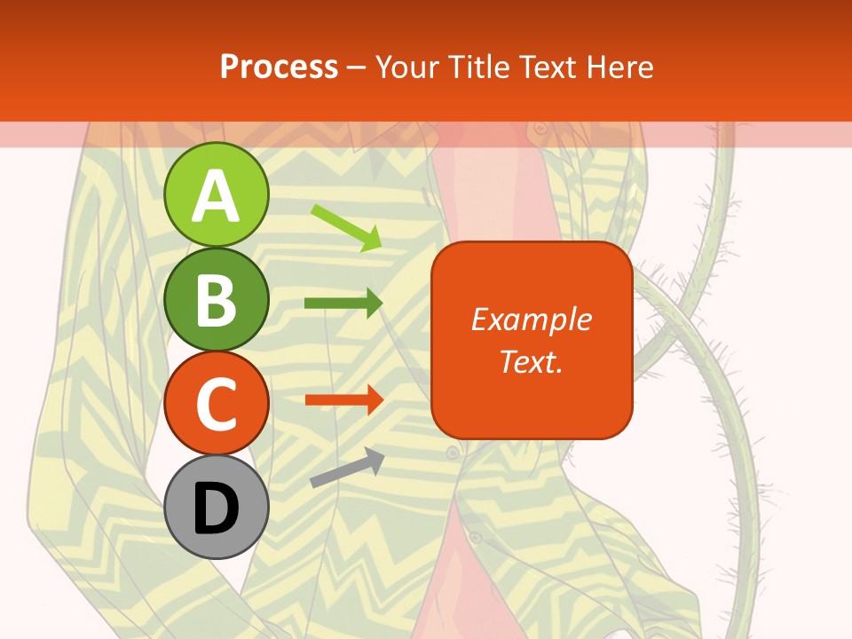 A Woman With A Flower In Her Hand Powerpoint Template PowerPoint Template