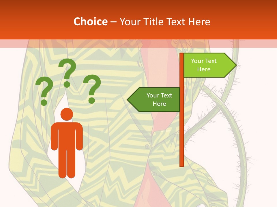 A Woman With A Flower In Her Hand Powerpoint Template PowerPoint Template