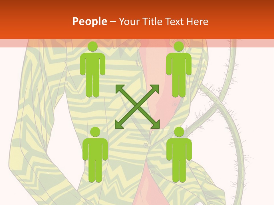 A Woman With A Flower In Her Hand Powerpoint Template PowerPoint Template