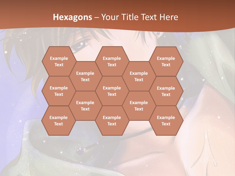 A Man In A Green Shirt Is Holding His Hand Up To His Head PowerPoint Template