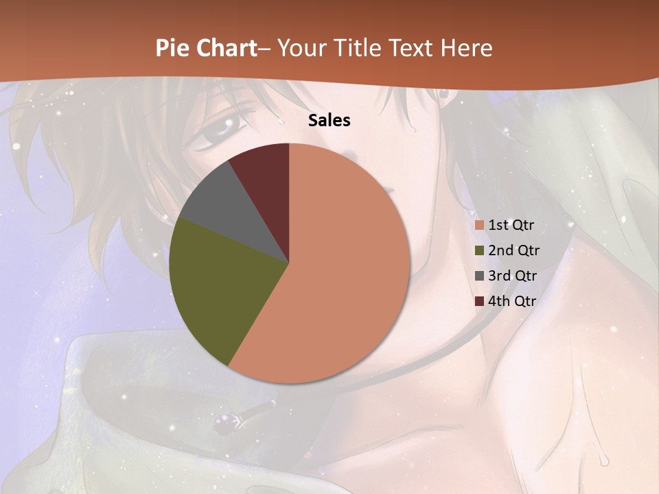 A Man In A Green Shirt Is Holding His Hand Up To His Head PowerPoint Template