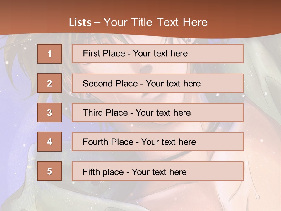 A Man In A Green Shirt Is Holding His Hand Up To His Head PowerPoint Template