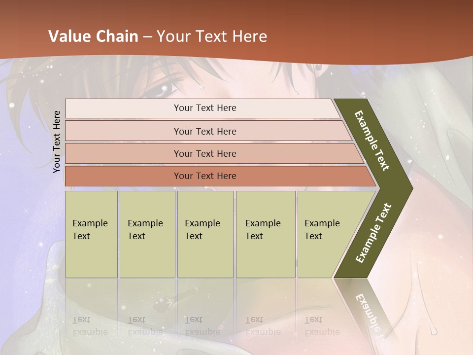 A Man In A Green Shirt Is Holding His Hand Up To His Head PowerPoint Template