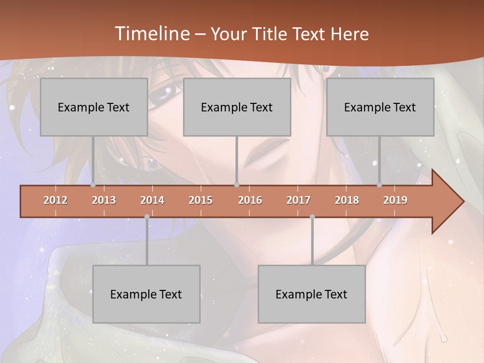 A Man In A Green Shirt Is Holding His Hand Up To His Head PowerPoint Template