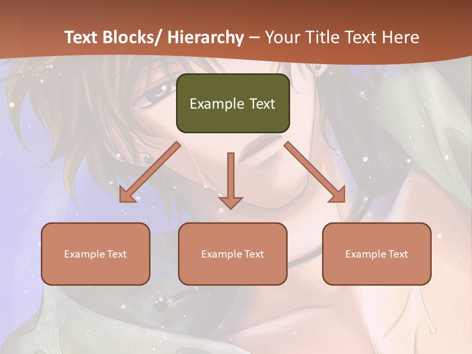 A Man In A Green Shirt Is Holding His Hand Up To His Head PowerPoint Template
