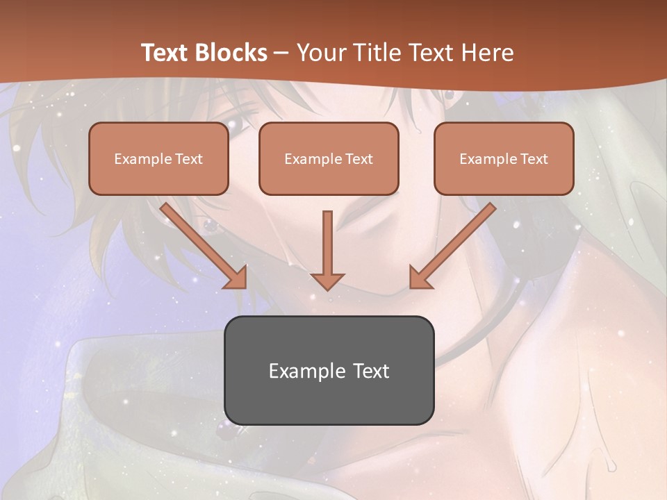A Man In A Green Shirt Is Holding His Hand Up To His Head PowerPoint Template