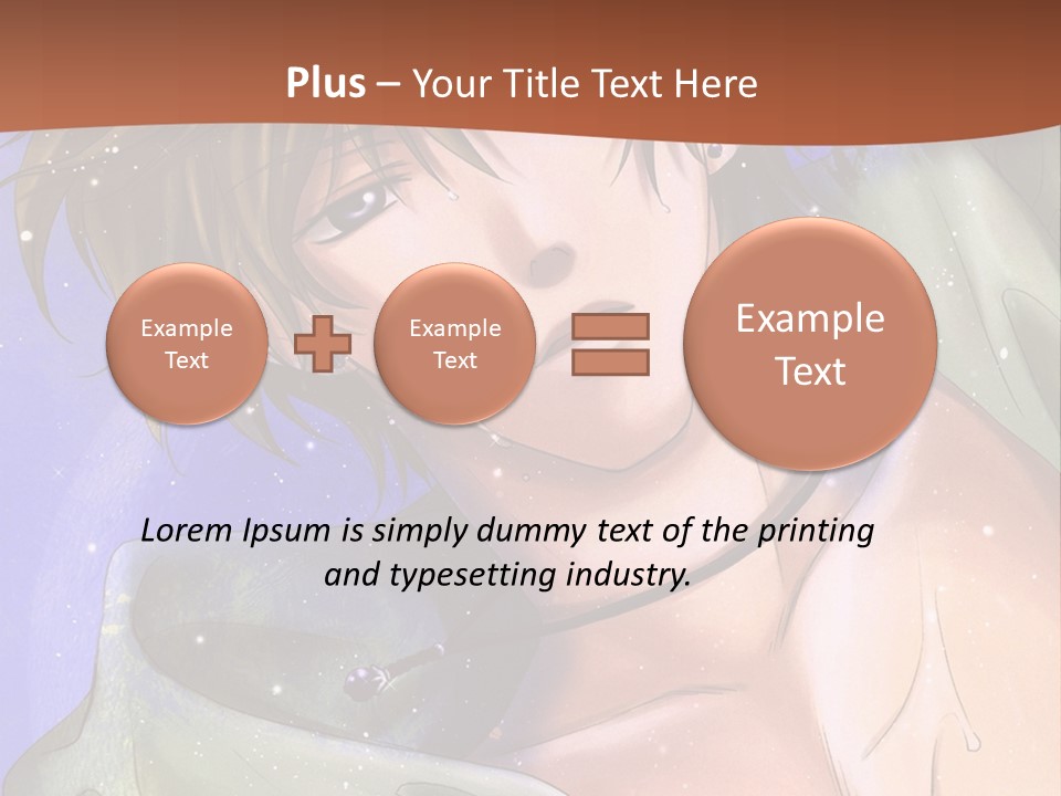 A Man In A Green Shirt Is Holding His Hand Up To His Head PowerPoint Template