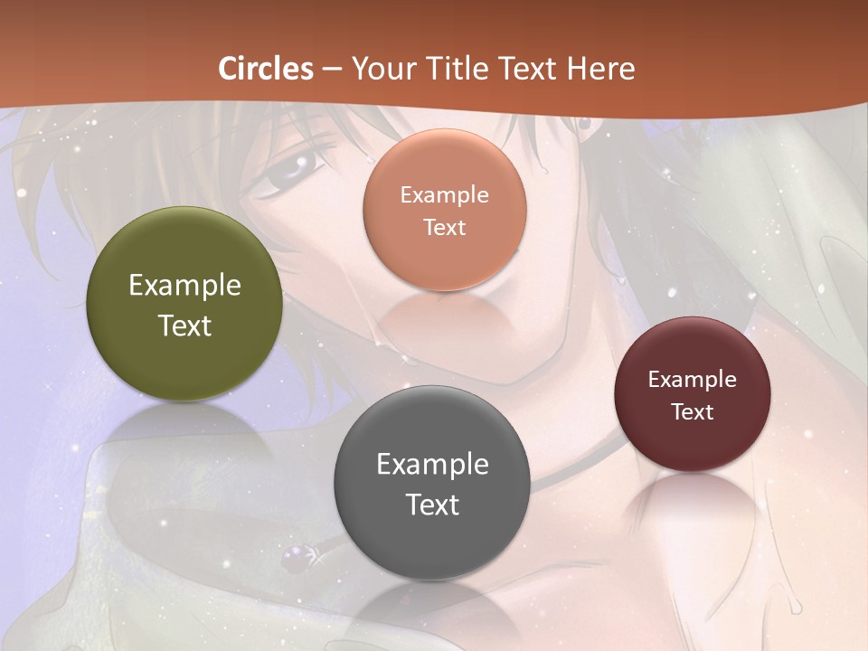 A Man In A Green Shirt Is Holding His Hand Up To His Head PowerPoint Template