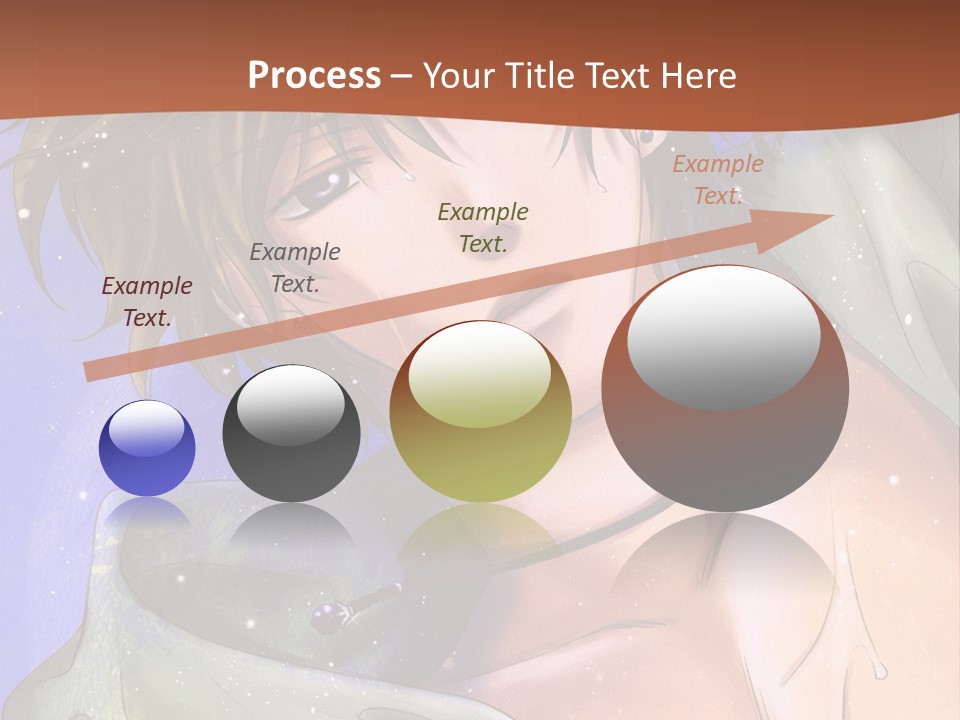 A Man In A Green Shirt Is Holding His Hand Up To His Head PowerPoint Template