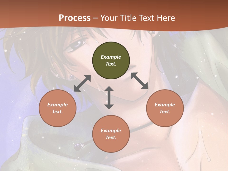 A Man In A Green Shirt Is Holding His Hand Up To His Head PowerPoint Template